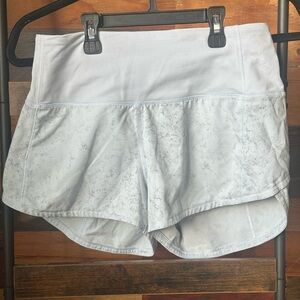 Winters blue lululemon shorts